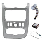 DIQ CR101SL (FRAME 9" SILVER for DACIA DUSTER – LOGAN – SANDERO mod. 2006-2012)