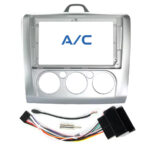 DIQ CR156 SILVER (FRAME 9" for FORD FOCUS mod. 2005-2012 with A/C)