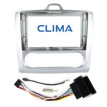 DIQ CR156 SILVER (FRAME 9" for FORD FOCUS mod. 2005-2012 with CLIMA)