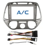 DIQ CR228 (FRAME 9" for HYUNDAI i20 mod. 2008-2012 with A/C)