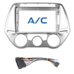 DIQ CR227 (FRAME 9" for HYUNDAI i20 mod. 2008-2012 with A/C)