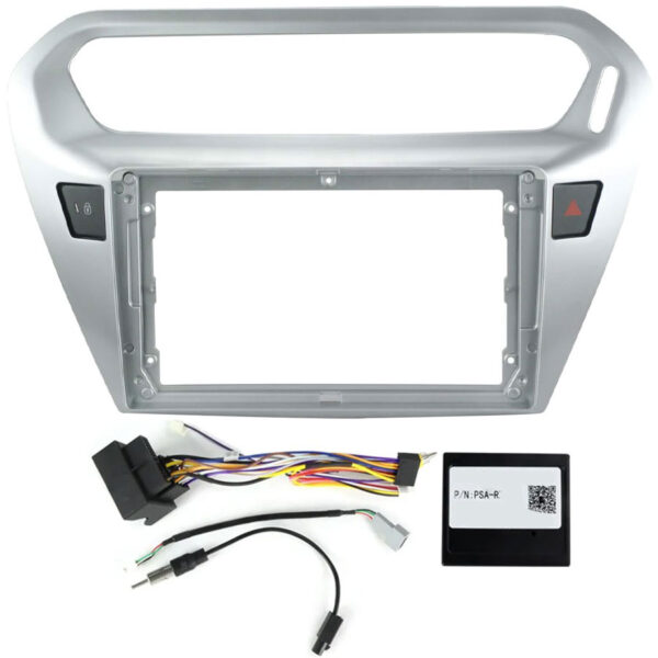 DIQ CL511SL (FRAME 9" SILVER for CITROEN ELYSEE – PEUGEOT 301 mod. 2013>)