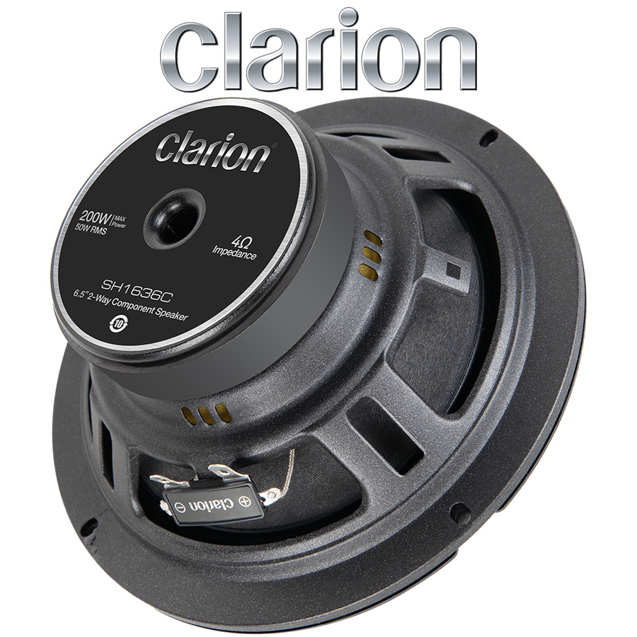SH SERIES SPEAKERS (SH1636C) 6.5″ – 200W – Clarion Car Multimedia