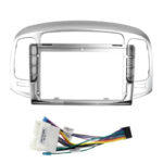 DIQ CR249SL (FRAME 9" SILVER for HYUNDAI ACCENT mod. 2005-2012)