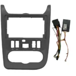 DIQ CR101BL (FRAME 9" SILVER for DACIA DUSTER – LOGAN – SANDERO mod. 2006-2012)