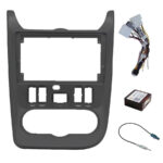 DIQ CR101BL (FRAME 9" SILVER for DACIA DUSTER – LOGAN – SANDERO mod. 2006-2012)