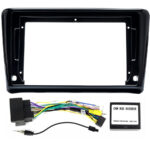 DIQ CR600GL (FRAME 9" for SKODA RAPID SPACEBACK mod. 2014-2020) (GLOSS BLACK)