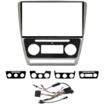 DIQ CR595SL (FRAME 10" SILVER for SKODA OCTAVIA 5 mod. 2005-2012)