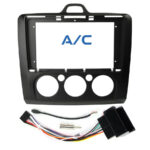 DIQ CR156 BLACK (FRAME 9" for FORD FOCUS mod. 2005-2012 with A/C)