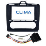 DIQ CR156 BLACk (FRAME 9" for FORD FOCUS mod. 2005-2012 with CLIMA)