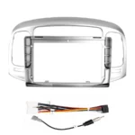 DIQ CR249SL (FRAME 9" SILVER for HYUNDAI ACCENT mod. 2005-2012)