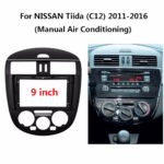 DIQ CR465B (FRAME 9" for NISSAN TIDA mod. 2012-2023 with A/C) - Image 2
