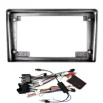 DIQ CR481SL (FRAME 9" SILVER for OPEL ALL mod. 2004-2014)