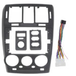 DIQ CR222BL (FRAME 9" BLACK for HYUNDAI GETZ mod. 2002-2011)