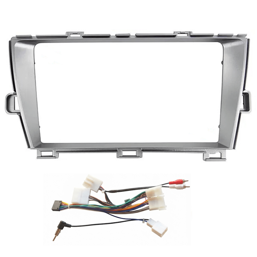 CR726SL DIQ CR726SL (FRAME 9" SILVER for TOYOTA PRIUS mod. 2009-2015) - Image 1