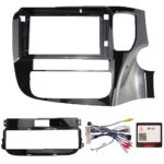 DIQ FRAME CR0443 RHD (9inc for MITSUBISHI OUTLANDER mod. 2013-2022 CLIMA RHD)