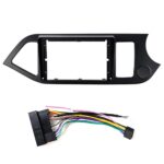 DIQ FRAME CR0308 RHD (9inc for KIA PICANTO mod. 2011-2017 RHD)